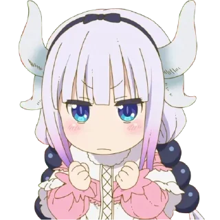 💢 emoji Kanna Kamui Telegram sticker 13 of 110