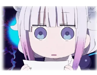 😱 emoji Kanna Kamui Telegram sticker 17 of 110
