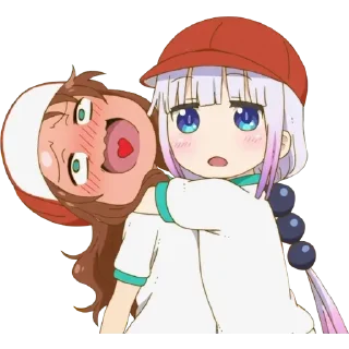 😶 emoji Kanna Kamui Telegram sticker 21 of 110
