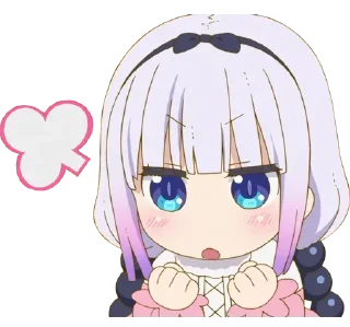 😤 emoji Kanna Kamui Telegram sticker 18 of 110