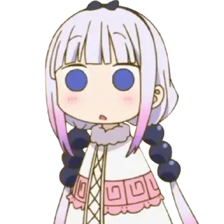 😶 emoji Kanna Kamui Telegram sticker 7 of 110