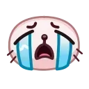 😭 emoji Seal Emoji @xkysluv Telegram sticker 10 of 40