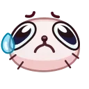 😥 emoji Seal Emoji @xkysluv Telegram sticker 14 of 40
