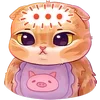 Котёнок Мявс • @TgEmojis sticker preview 4