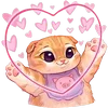 Котёнок Мявс • @TgEmojis sticker preview 1