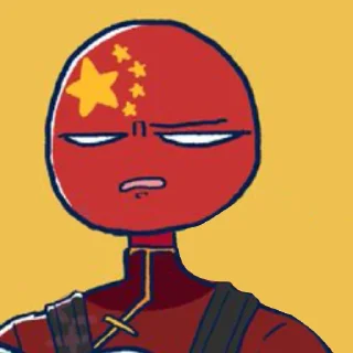 🇨🇳 emoji 𝘾𝙝𝙞𝙣𝙖 🇨🇳 @country_humans_stickersQwQ Telegram sticker 16 of 63