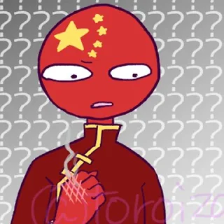 🇨🇳 emoji 𝘾𝙝𝙞𝙣𝙖 🇨🇳 @country_humans_stickersQwQ Telegram sticker 20 of 63
