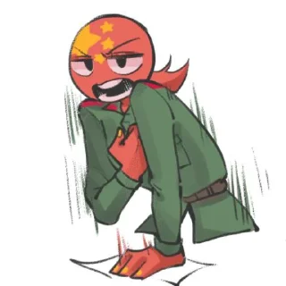 🇨🇳 emoji 𝘾𝙝𝙞𝙣𝙖 🇨🇳 @country_humans_stickersQwQ Telegram sticker 4 of 63