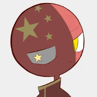 🇨🇳 emoji 𝘾𝙝𝙞𝙣𝙖 🇨🇳 @country_humans_stickersQwQ Telegram sticker 18 of 63