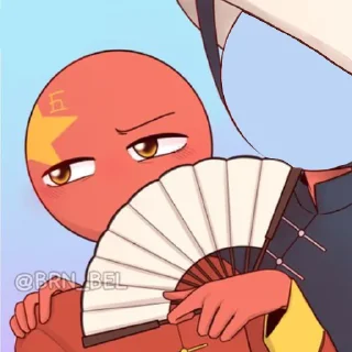 🇨🇳 emoji 𝘾𝙝𝙞𝙣𝙖 🇨🇳 @country_humans_stickersQwQ Telegram sticker 10 of 63