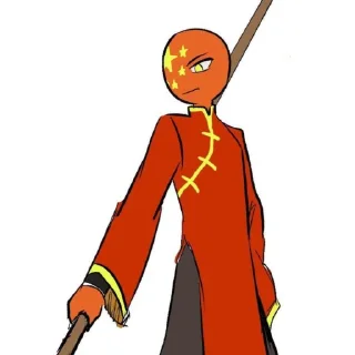 🇨🇳 emoji 𝘾𝙝𝙞𝙣𝙖 🇨🇳 @country_humans_stickersQwQ Telegram sticker 12 of 63