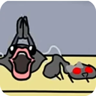 🫷 emoji Муха Telegram sticker 12 of 15