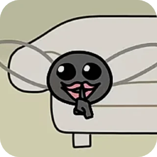 🤫 emoji Муха Telegram sticker 13 of 15