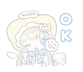 🍼 emoji ꒰  ྀི◞ ◟ ꒱  @mewsticks  ܀ ⊹ ˚ Telegram sticker 2 of 24
