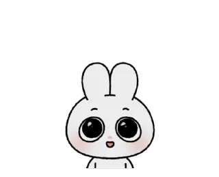 🐰 emoji ꒰  ྀི◞ ◟ ꒱  @mewsticks  ܀ ⊹ ˚ Telegram sticker 15 of 24