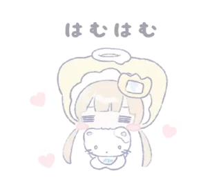 🍼 emoji ꒰  ྀི◞ ◟ ꒱  @mewsticks  ܀ ⊹ ˚ Telegram sticker 16 of 24