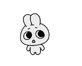 🐰 emoji ꒰  ྀི◞ ◟ ꒱  @mewsticks  ܀ ⊹ ˚ Telegram sticker 24 of 24