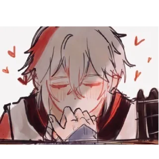 🍁 emoji 🌇Кадзуха🍁 Telegram sticker 18 of 120