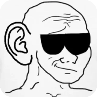 😎 emoji Сойджеки :: @artegoser_stickers Telegram sticker 20 of 71