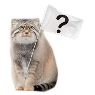 Sticker from Everyday Manul @animalplantspb