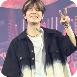 Sticker from Seungmin in the building