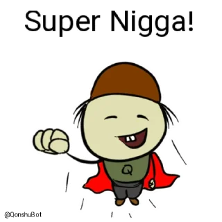 😎 emoji Nigga @Qonshubot Telegram sticker 6 of 31