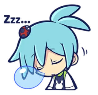 Sticker from sleepy things