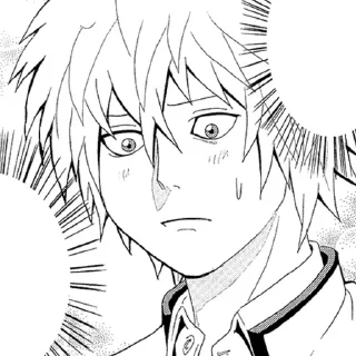 Sticker from saiki k manga