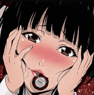 🥵 emoji Yumeko Telegram sticker 23 of 50
