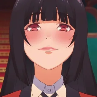 😌 emoji Yumeko Telegram sticker 11 of 50