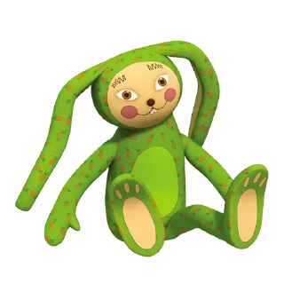🐰 emoji Больше стиков тут: @stikeryk Telegram sticker 15 of 35