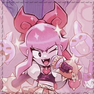 😅 emoji Мелоди 🎼@StikersbrawlstarsGus Telegram sticker 16 of 51