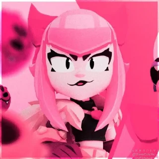 😁 emoji Мелоди 🎼@StikersbrawlstarsGus Telegram sticker 14 of 51