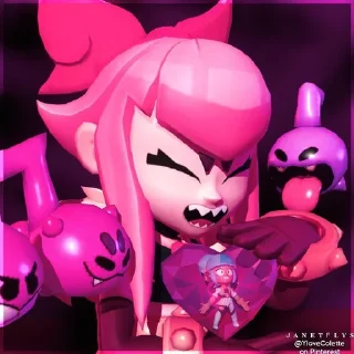 🥹 emoji Мелоди 🎼@StikersbrawlstarsGus Telegram sticker 22 of 51