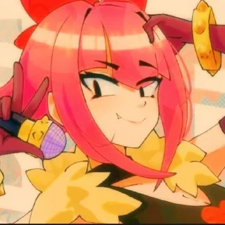 🥹 emoji Мелоди 🎼@StikersbrawlstarsGus Telegram sticker 7 of 51