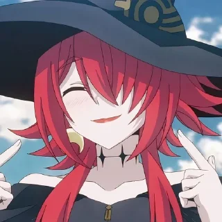 Sticker from Crimson (Anime-ragna crimson)