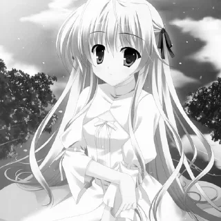Sticker from yosuga no sora ( @ugllyboystik    )