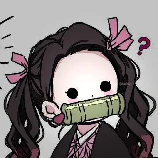 Sticker from незуко♡.(@tatsumakixxz)