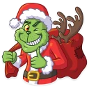 Sticker from Grinch