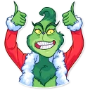 Sticker from Grinch