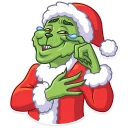 Sticker from Grinch