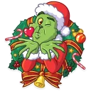 Sticker from Grinch