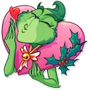 Sticker from Grinch