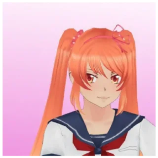 🙃 emoji Осана Наджими @MONIKA_105 Telegram sticker 19 of 20