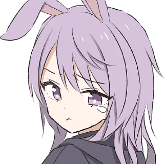 Sticker from Фиолетовая зайка @Nyasticks