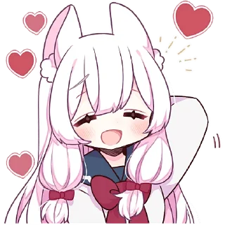 Sticker from Сладкая зайка @Nyasticks