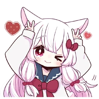 Sticker from Сладкая зайка @Nyasticks