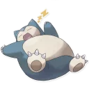😪 emoji Snorlax by ImbalancePerson Telegram sticker 8 of 56