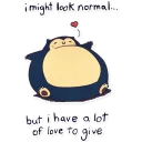 ❤ emoji Snorlax by ImbalancePerson Telegram sticker 13 of 56