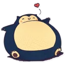 ❤ emoji Snorlax by ImbalancePerson Telegram sticker 11 of 56
